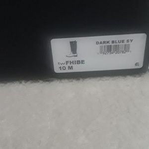 Size 10 navy blue Tommy hilfiger rain boots